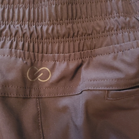 NWT Calia Mid-Rise Crop Wide Leg Pure Black Athletic Pants in Size XS - Picture 7 of 7